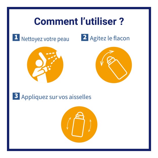 Etiaxil Dédorant Anti-Transpirant Tolérance 48 H Peaux Sensibles Roll-On 2 X50 ml