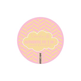 Lovely 2 in 1 Powder Foundation Authentic Fit 04N Caramel 9.5g