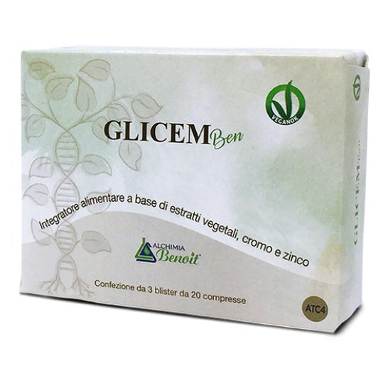 Alchimia Benoit Glicem Ben 60caps