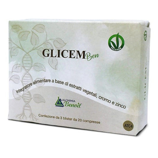 Alchimia Benoit Glicem Ben 60caps