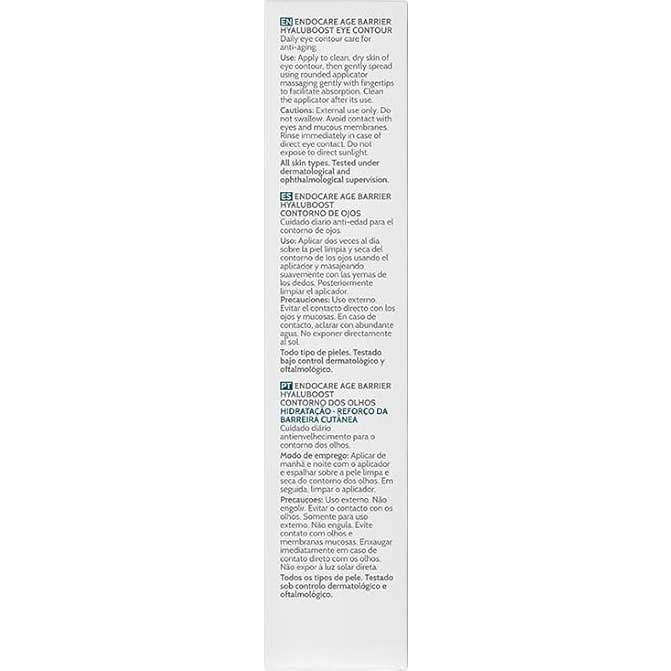 Endocare Age Barrier Hyaluboost Contorno de Ojos 15 ml