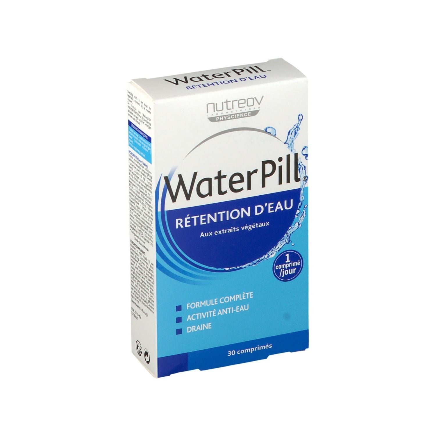 Nutreov Water Pill Anti Retención de Agua 30 comprimidos