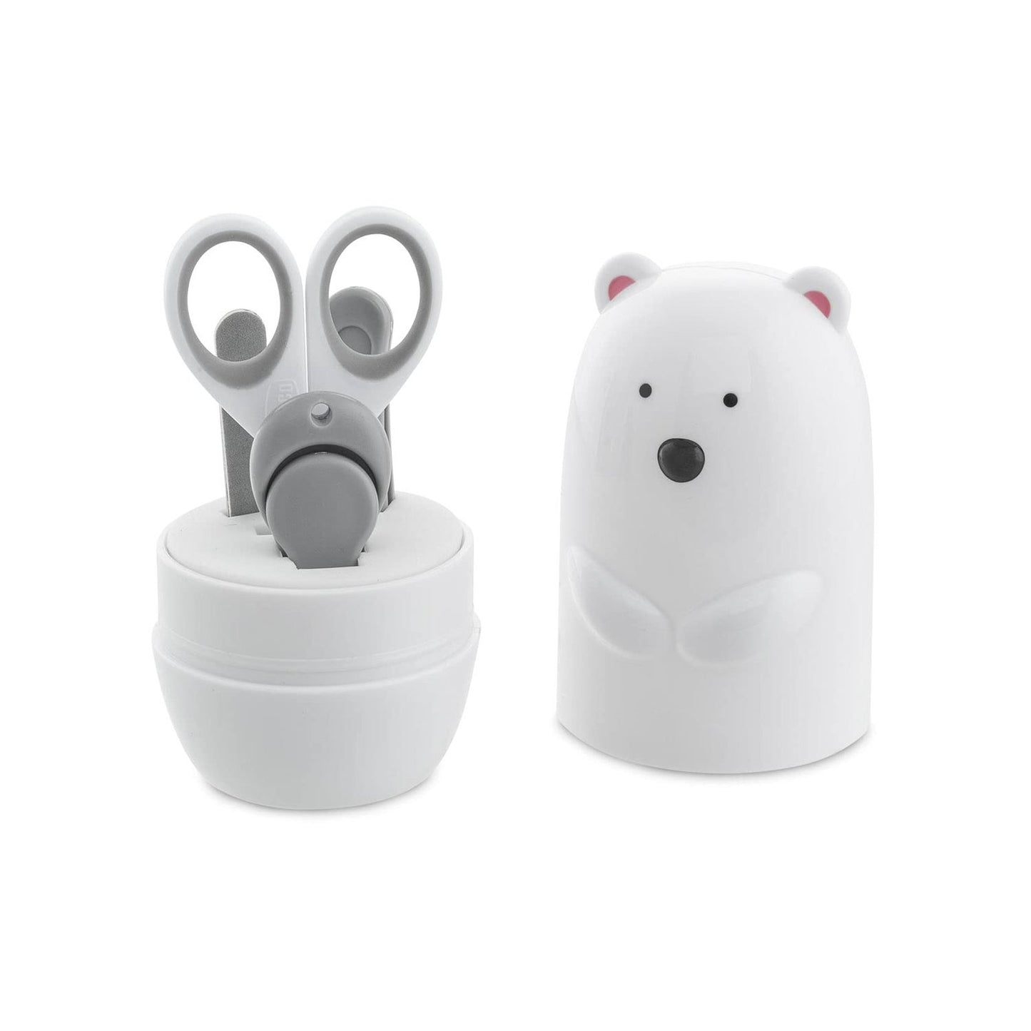 Chicco Set de Manicura Bebé Oso Polar 4 en 1