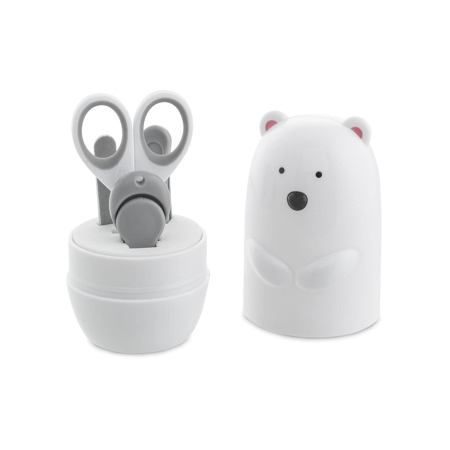 Chicco Set de Manicura Bebé Oso Polar 4 en 1