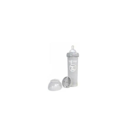 Twistshake Biberón Pastel Gris 330ml 1ud