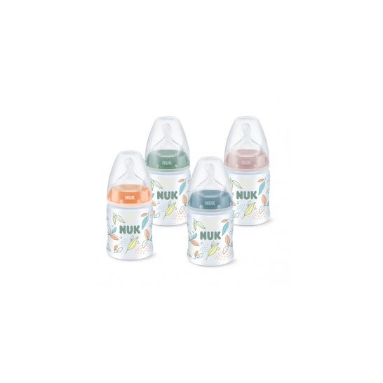 Nuk biberón tetina silicona boca ancha talla 1 orficio m 150ml