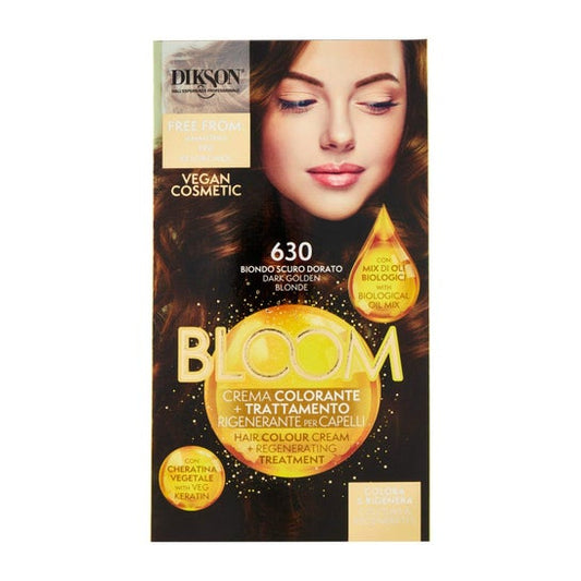 Dikson Bloom Crema Color 630 Rubio Oscuro Dorado 60 ml