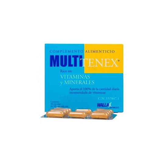 Wallax Multitenex 40cáps