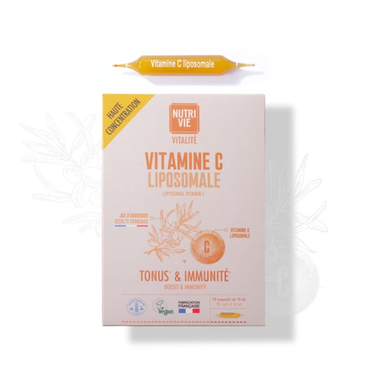 Nutrivie Ampollas Vitamina C Liposomal 20x15 ml