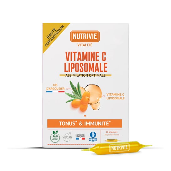 Nutrivie Ampollas Vitamina C Liposomal 20x15 ml
