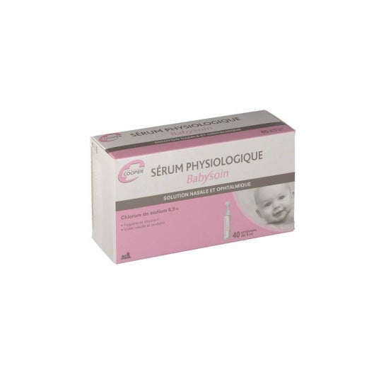Cooper Babysoin Physiological Serum 40 monodosis