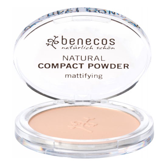 Benecos polvos compactos color sand 9g 1ud