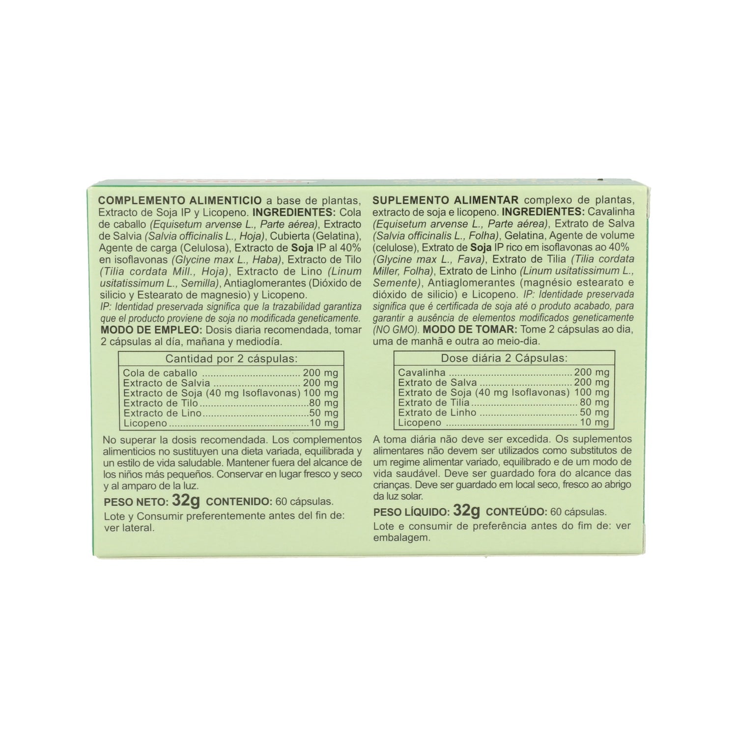 Integralia Isoflavonas Plus 60 caps