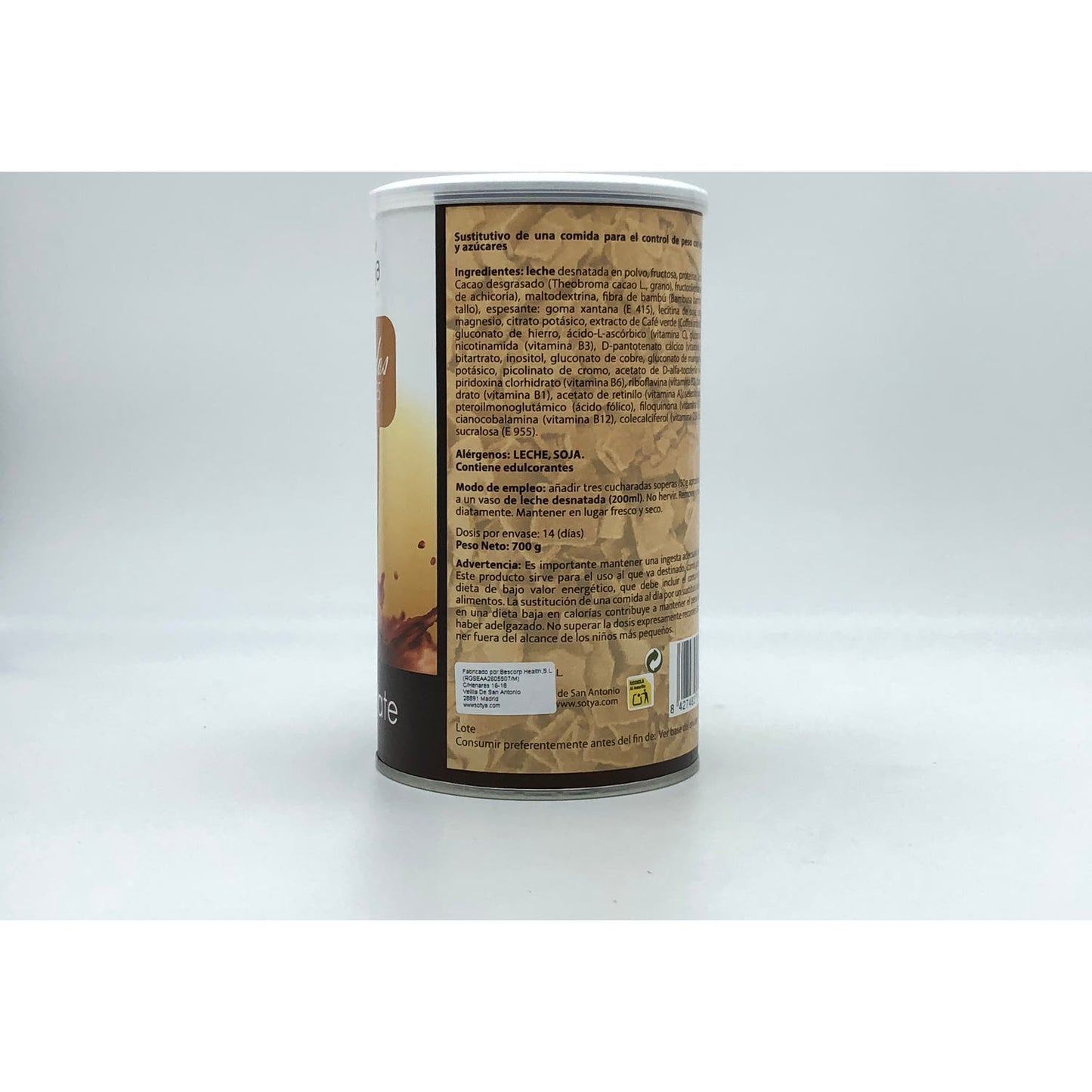 Sotya Batido Saciante Chocolate 600g