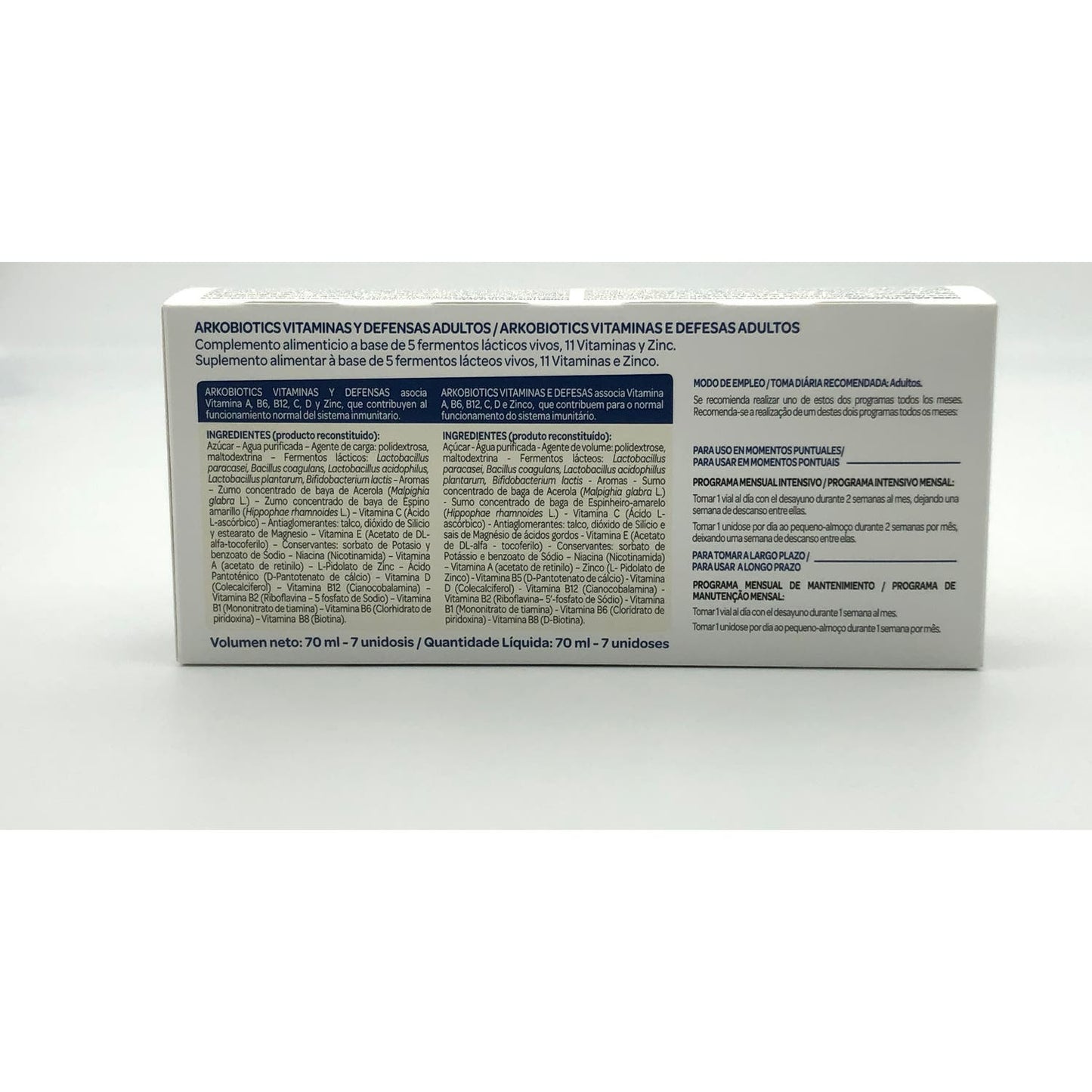 Arkopharma Arkobiotics Vitaminas y Defensas Adultos 7uds