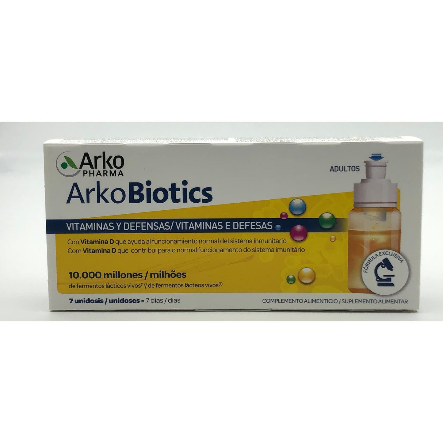 Arkopharma Arkobiotics Vitaminas y Defensas Adultos 7uds