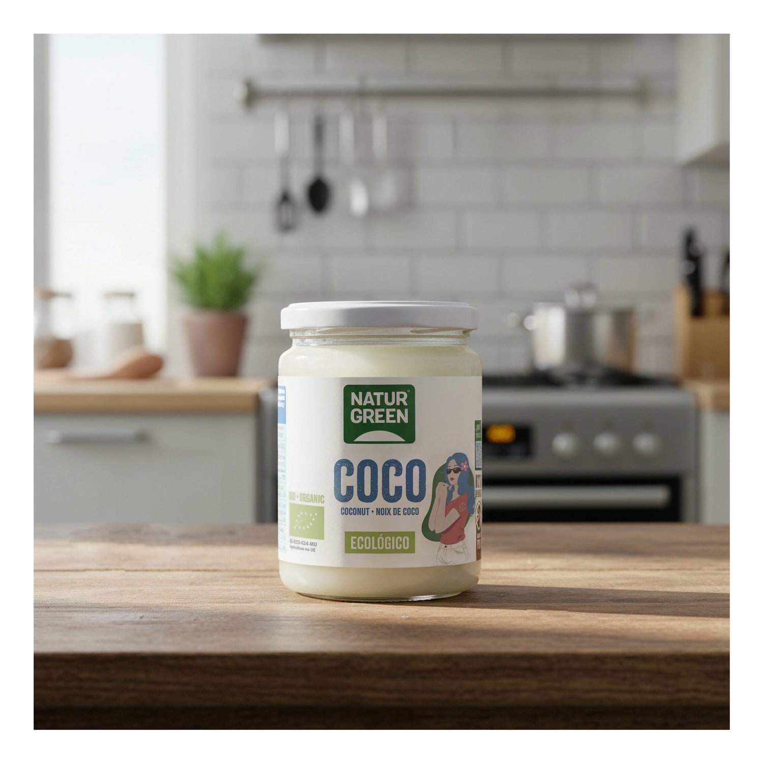 NaturGreen Grasa de Coco Bio 400g