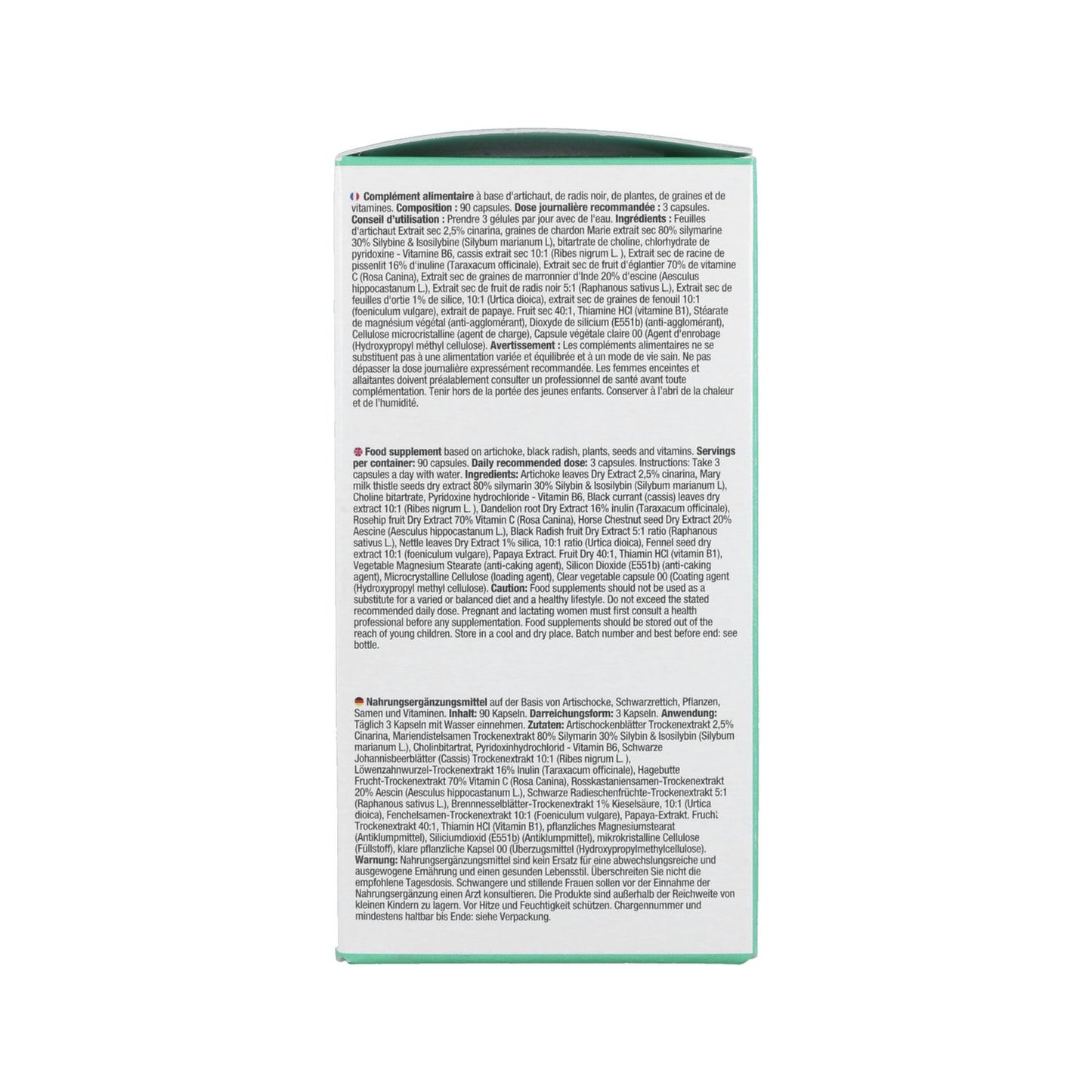 Nutralie Detox Complex + Vitaminas B1 y B6 + Colina 90caps