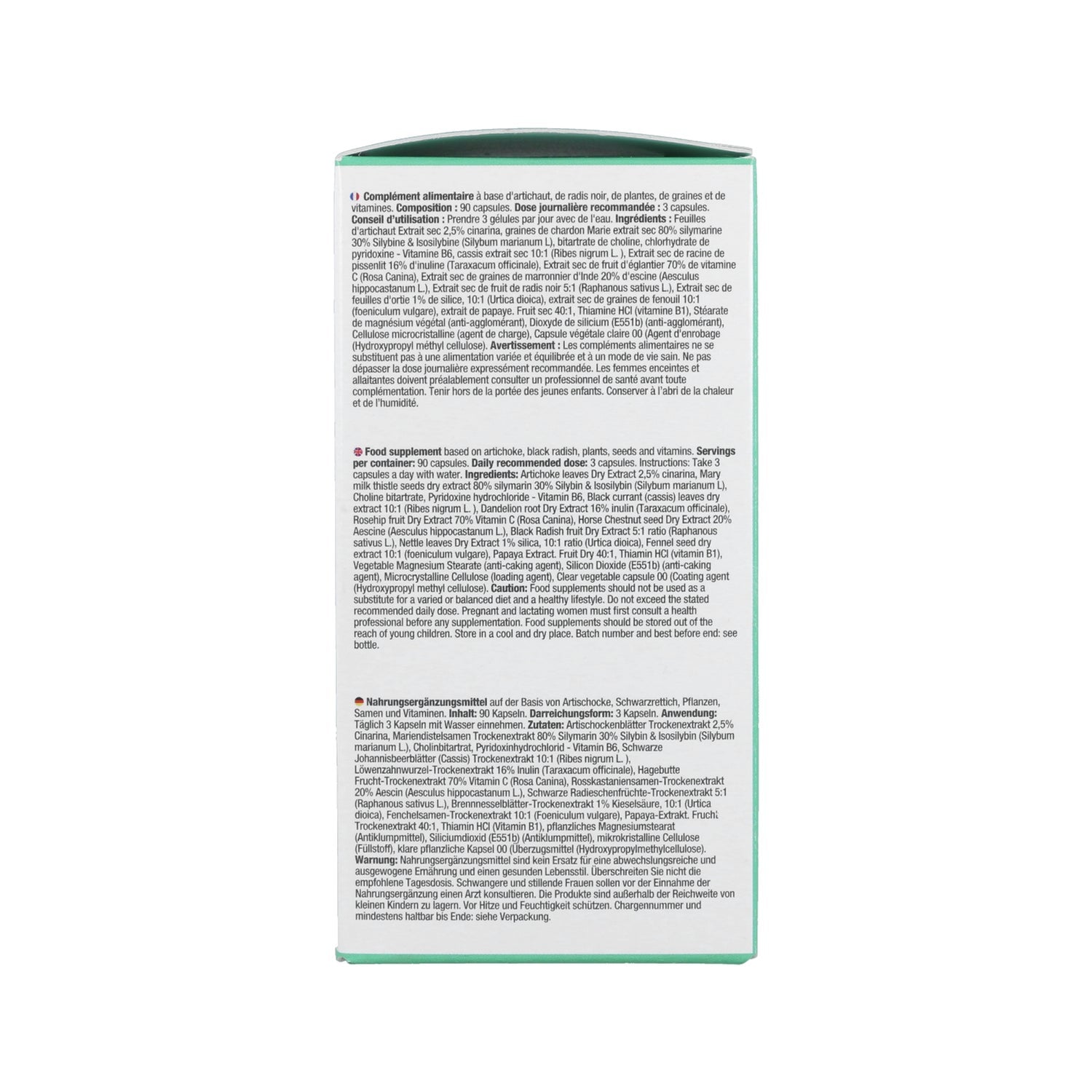 Nutralie Detox Complex + Vitaminas B1 y B6 + Colina 90caps