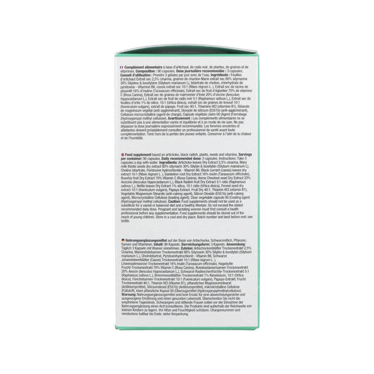 Nutralie Detox Complex + Vitaminas B1 y B6 + Colina 90caps