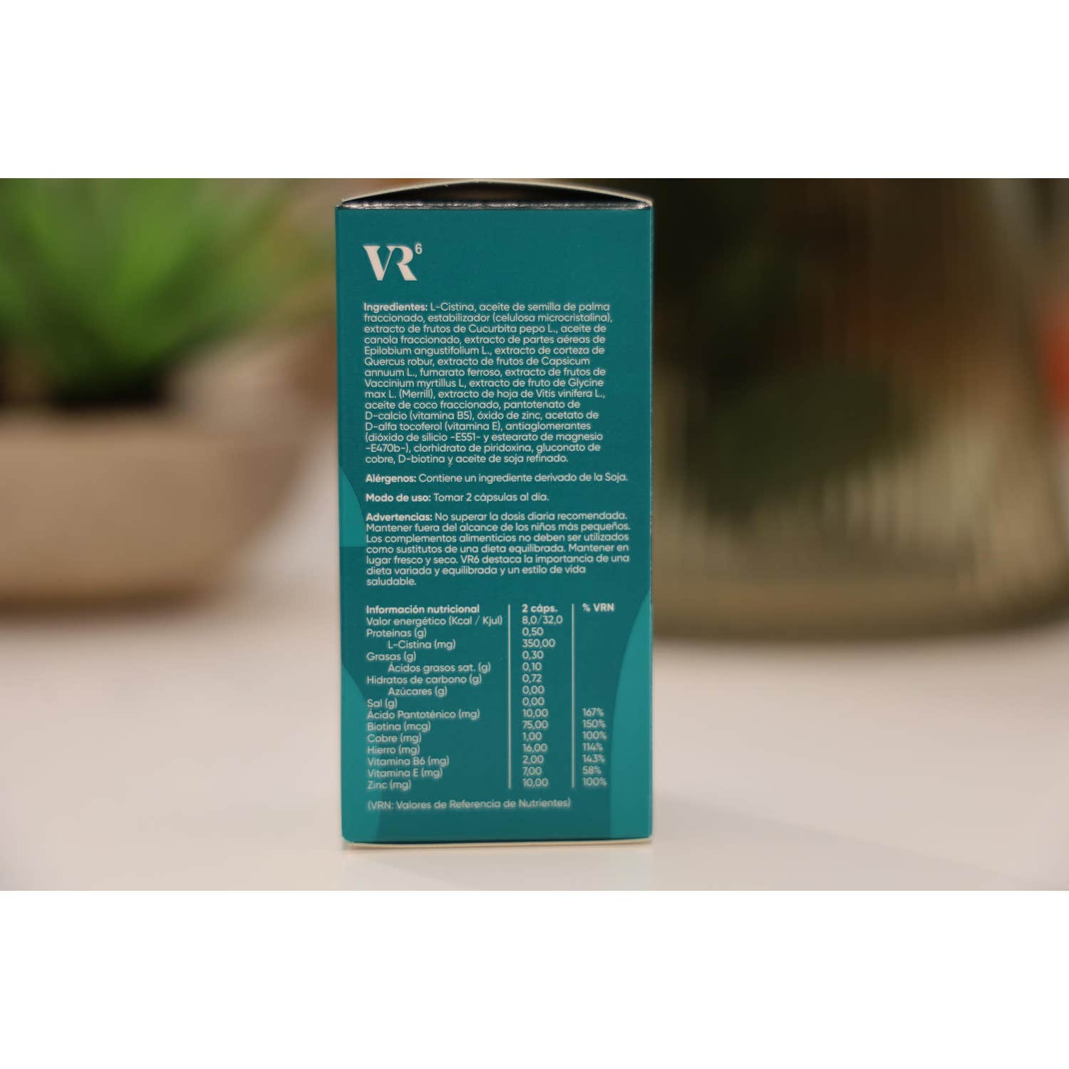 VR6 Cápsulas Anticaída 60caps