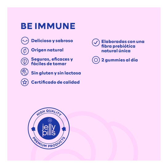 Jelly Pills® Health Be Inmune Gummies 70 uds