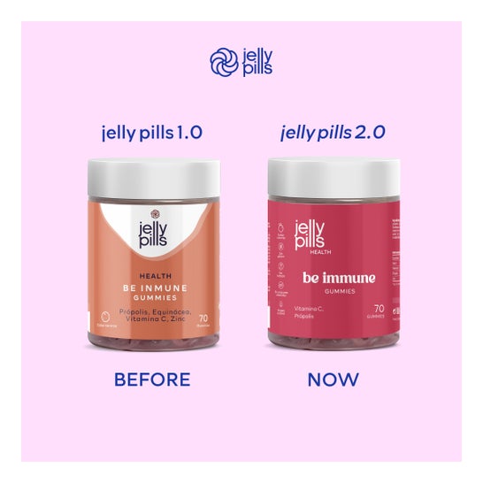 Jelly Pills® Health Be Inmune Gummies 70 uds