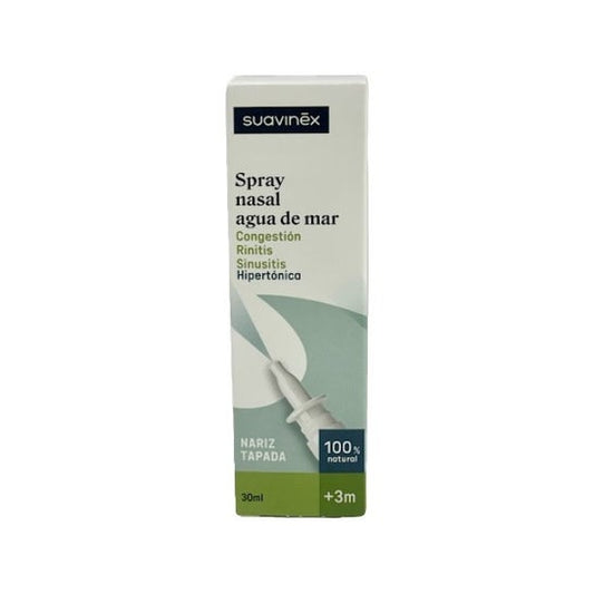 Suavinex Spray Nasal Agua Mar Nariz Tapada +3M 30 ml
