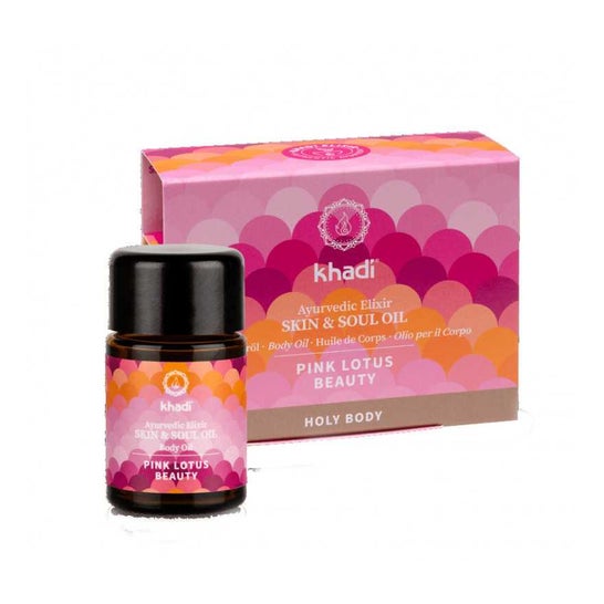 Khadi Aceite Elixir Ayurveda Loto Rosado Equilibrio 10ml