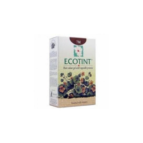 Ecotint Coloración 7 M Rubio Caoba 130 ml