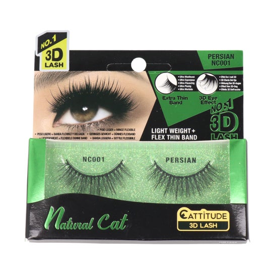 Ebin New York Natural Cat Cattitude 3 D Lash Persian 1 par