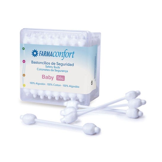 Farmaconfort Bastoncillos Oidos Infantiles 56 Uds