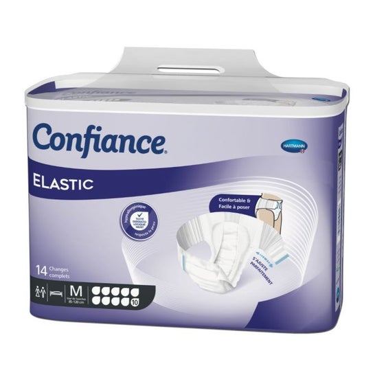 Confiance Elastic 10 Gouttes Taille M 14uds