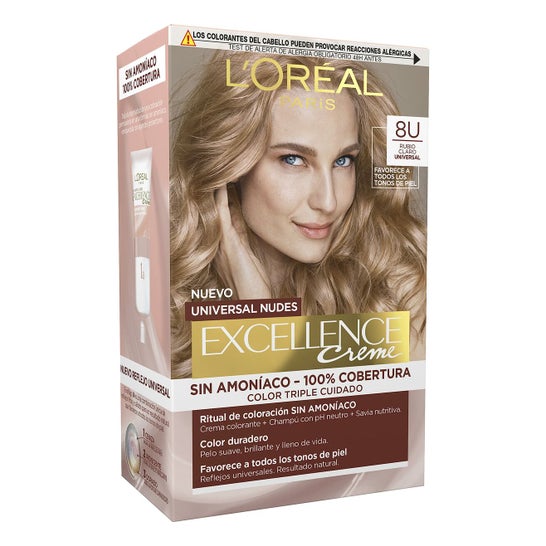 L'Oréal Tinte de Cabello 8U Light Blonde 1ud