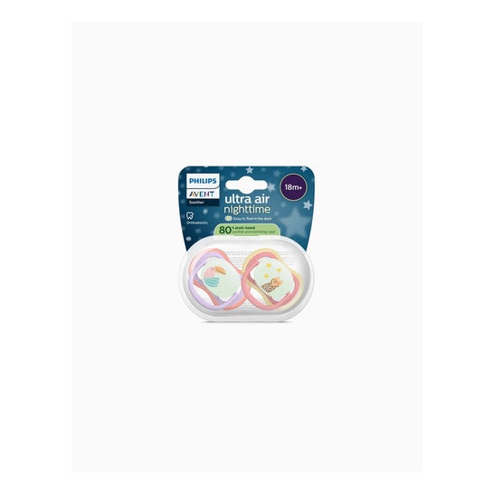 Philips Avent Ultra Air Nighttime Tucán Leopardo 18M+ 2uds