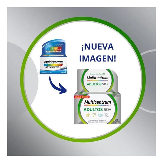 Multicentrum Adultos 50+ 30comp