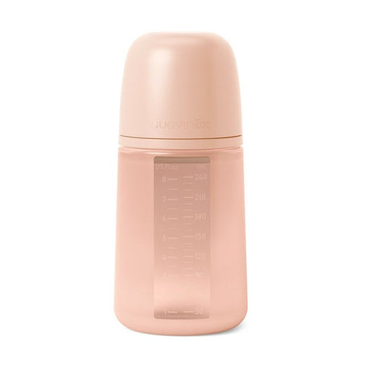 Suavinex Biberón Silicona Soft Colour + 3M 240ml