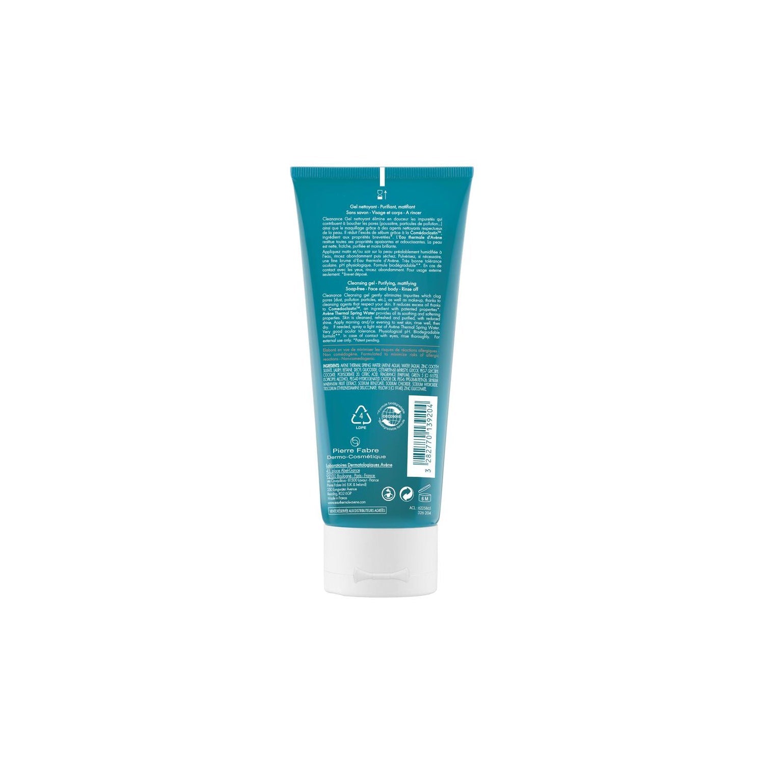 Avène Cleanance Gel limpiador 200ml