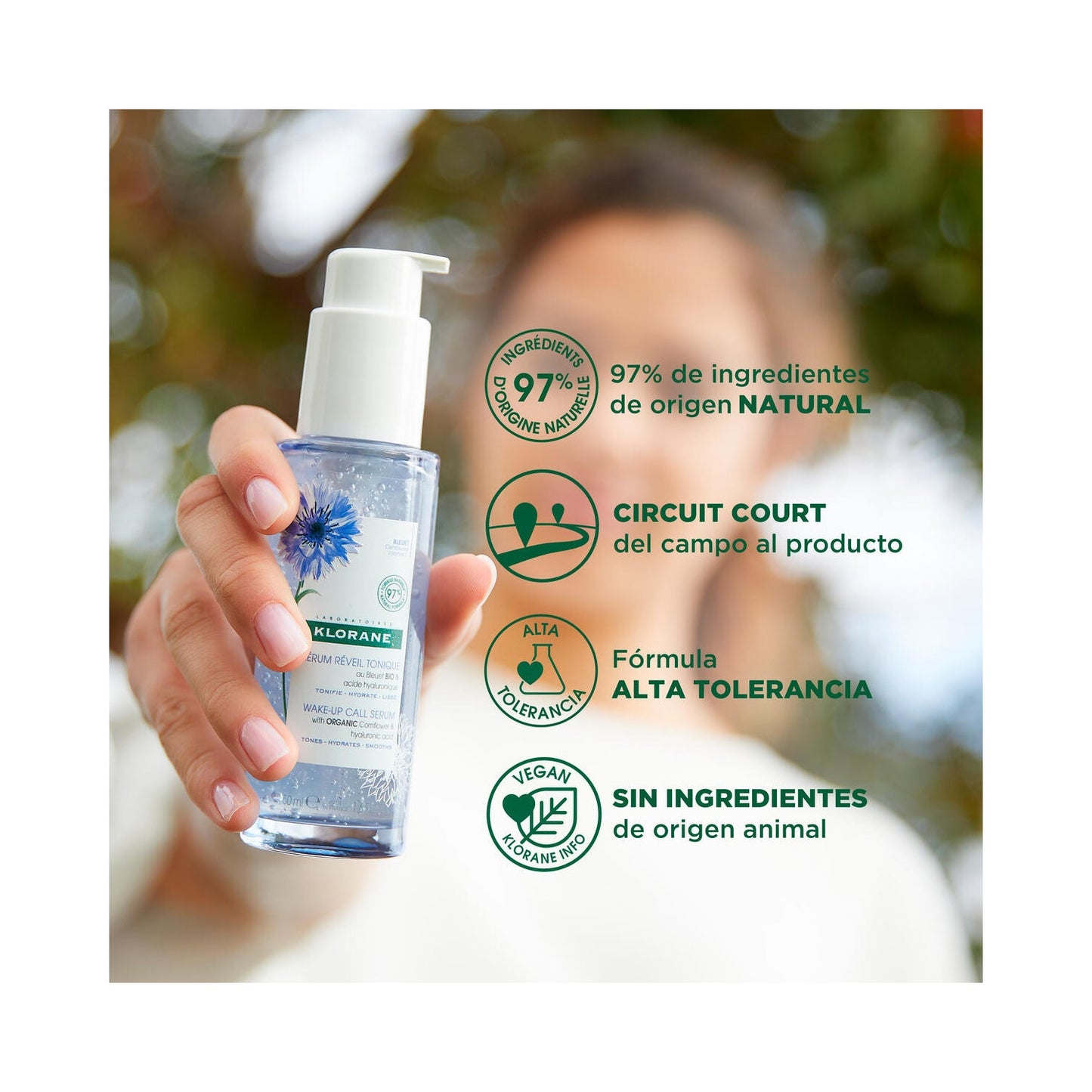 Klorane Sérum Concentrado Hidra Repulpante 40ml