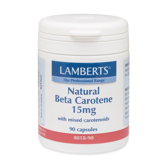 Lamberts Beta Caroteno Natural 15mg 90caps.