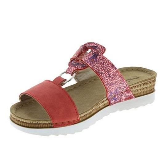 Podowell Izaya Sandalia Mujer Rojo Talla 36 1 Par