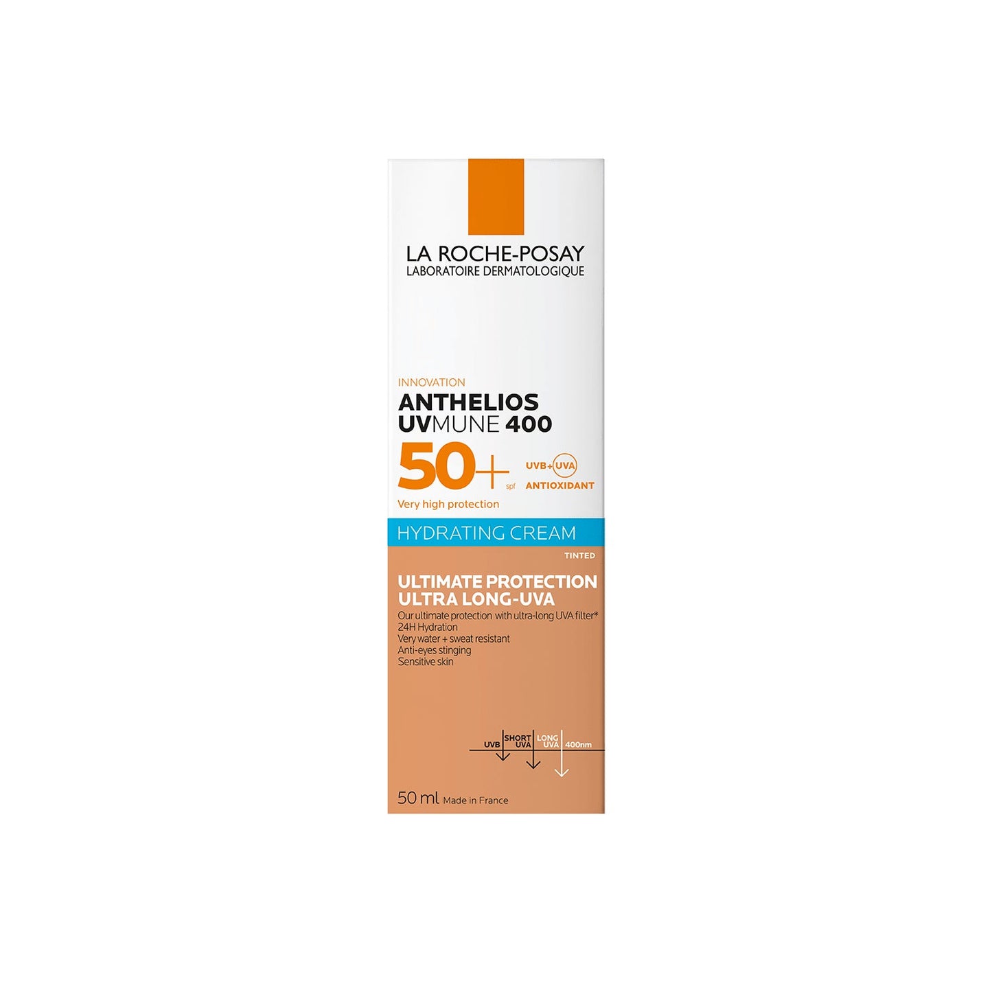 La Roche-Posay Anthelios UVMune 400 Crema Hidratante SPF50 Color 50ml