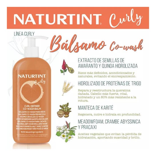Naturtint Curly Bálsamo Co-Wash 330ml