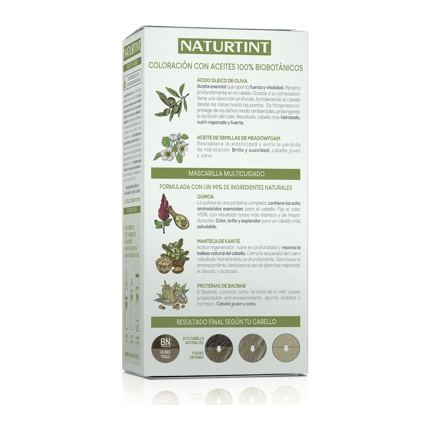 Naturtint 8N Rubio Trigo 1ud