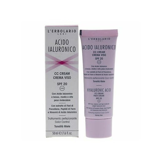 L'Erbolario Ácido Hialurónico CC Cream SPF20 50ml