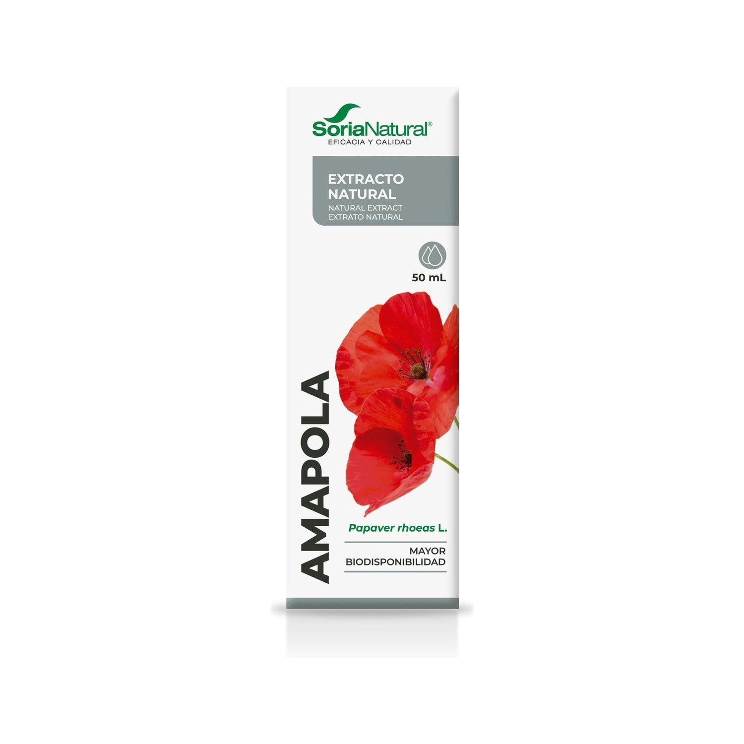 Soria Natural Amapola Extracto 50ml