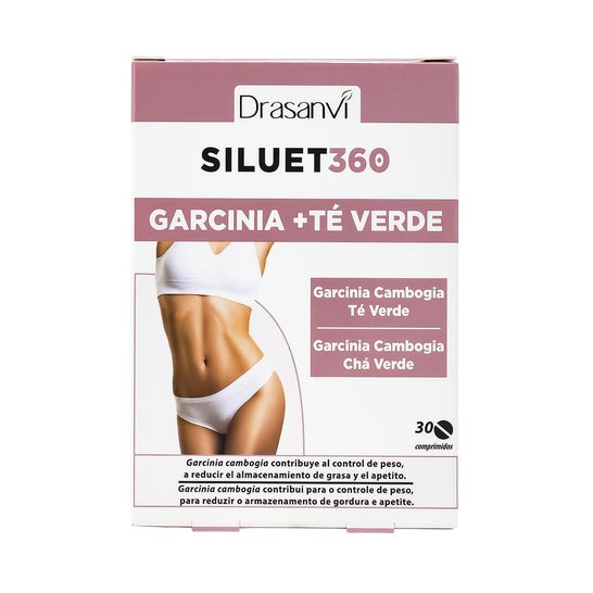 Drasanvi Siluet 360º garcinia + Té Verde 30 comp