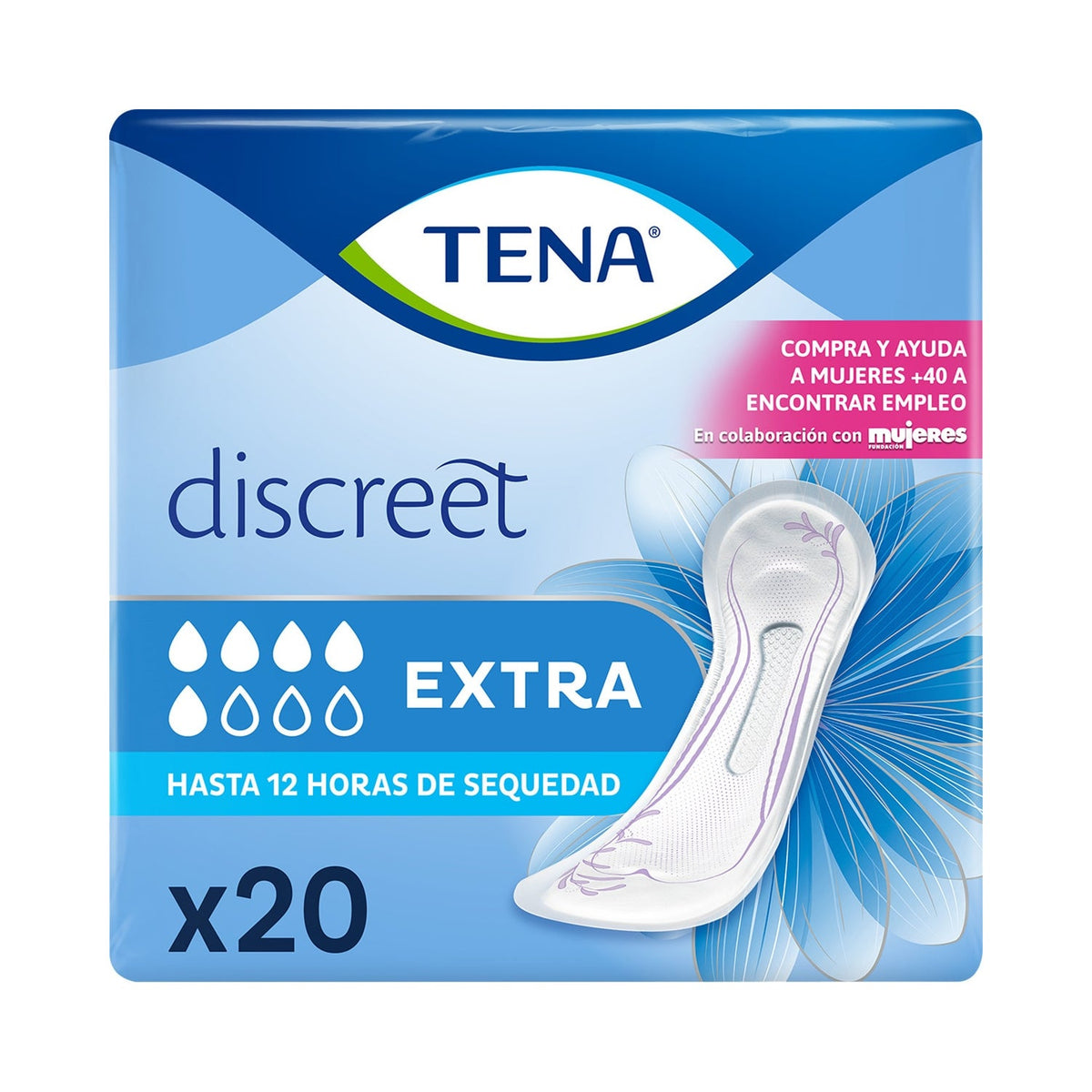 Tena Lady Compresa Discret Lady Extra 20uds
