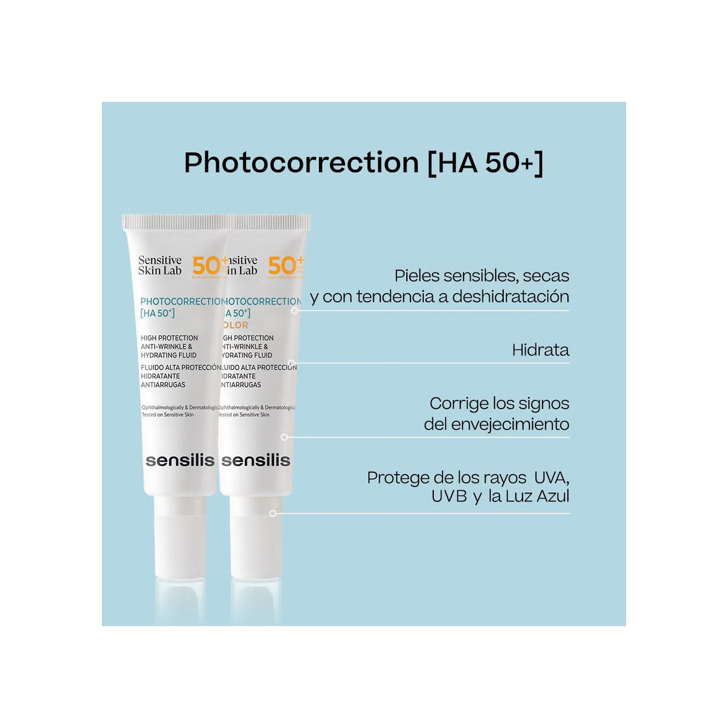 Sensilis Photocorrection Ha 50+ 2x50 ml