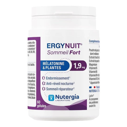 Nutergia Ergynuit Sueño Fuerte 60 Perlas